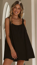 Maylie Mini Dress - Black