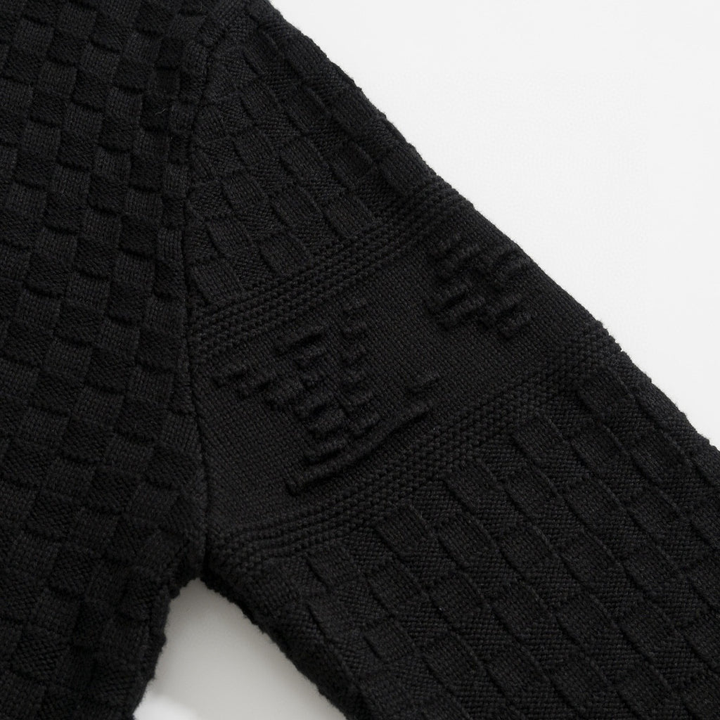 Louis Vuitton Damier Polo Neck Knitted Long Sleeve Pullover Sweater #21884