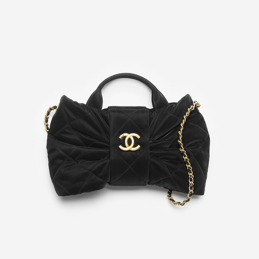 Chanel Minitasche in Schleifenform Nylon Mit Samteffekt #333804