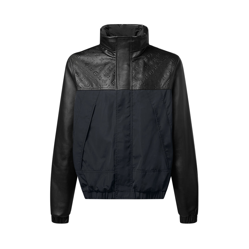 Louis Vuitton Leather Mix Windbreaker #336815