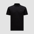 Moncler Men's Summer Solid Color Letter Printed Polo Neck Cotton Short Sleeve T-Shirt #76191