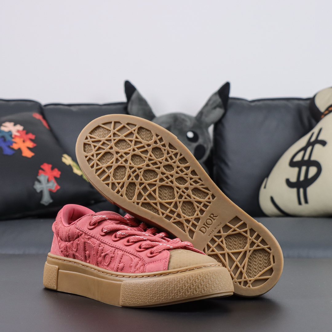 Dior STONE ISLAND x DIOR Men's And Women's Spring/summer Fashion Casual Round-toe Lace-up Low-top Sneakers Shoes #78179
