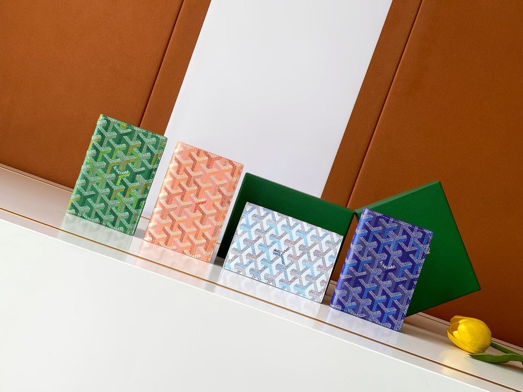 Goyard Grenelle Passport Cover Multicolored #384175