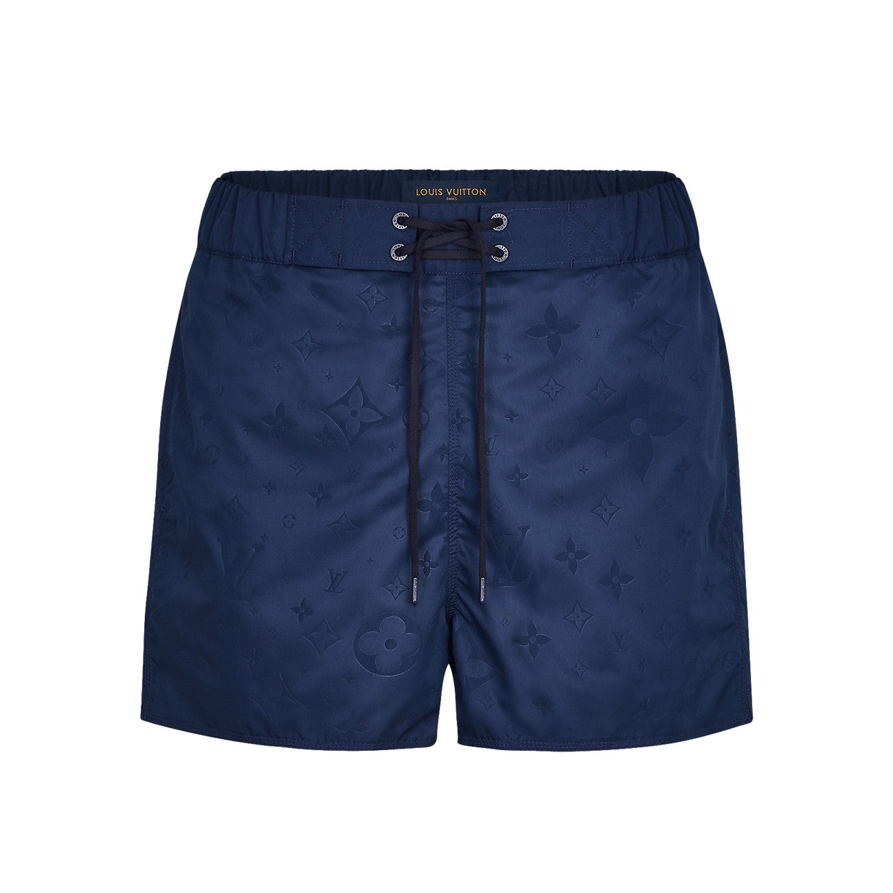 Louis Vuitton Men's Summer Solid Colour Logo Print Lace Up Beach Casual Shorts Pants #99473