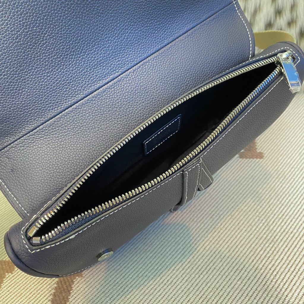 Dior Men's Leather Saddle Crossbody Chest Waist Shoulder Bag Bags #75217