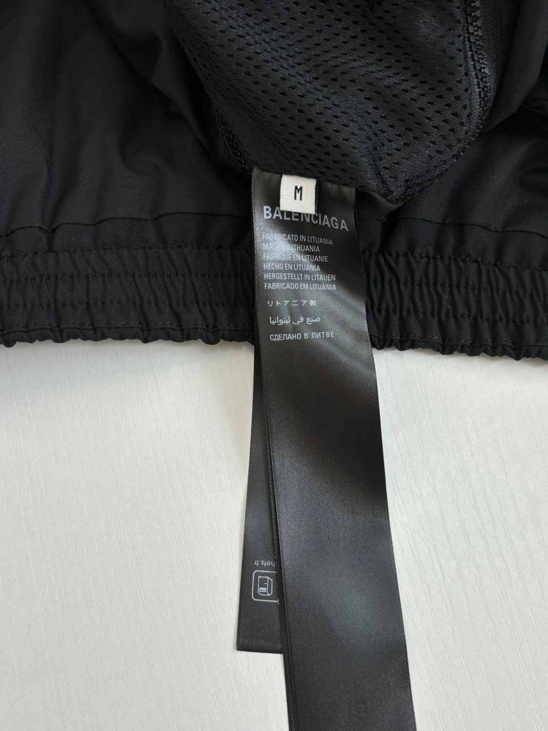Balenciaga Men's 3b Sports Icon Ski Tracksuit Parka in Black #337220