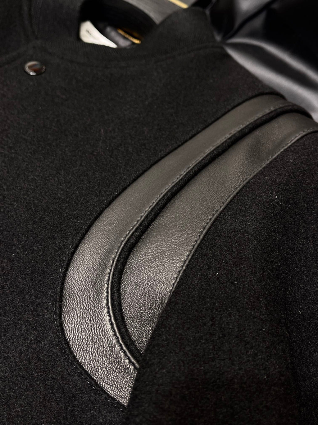 Saint Laurent Teddy Jacket In Wool Ngvp #691