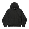 Balenciaga Men's Spring and Autumn Hot Drill Logo Letter Print Black Hooded Sweatshirt #99725