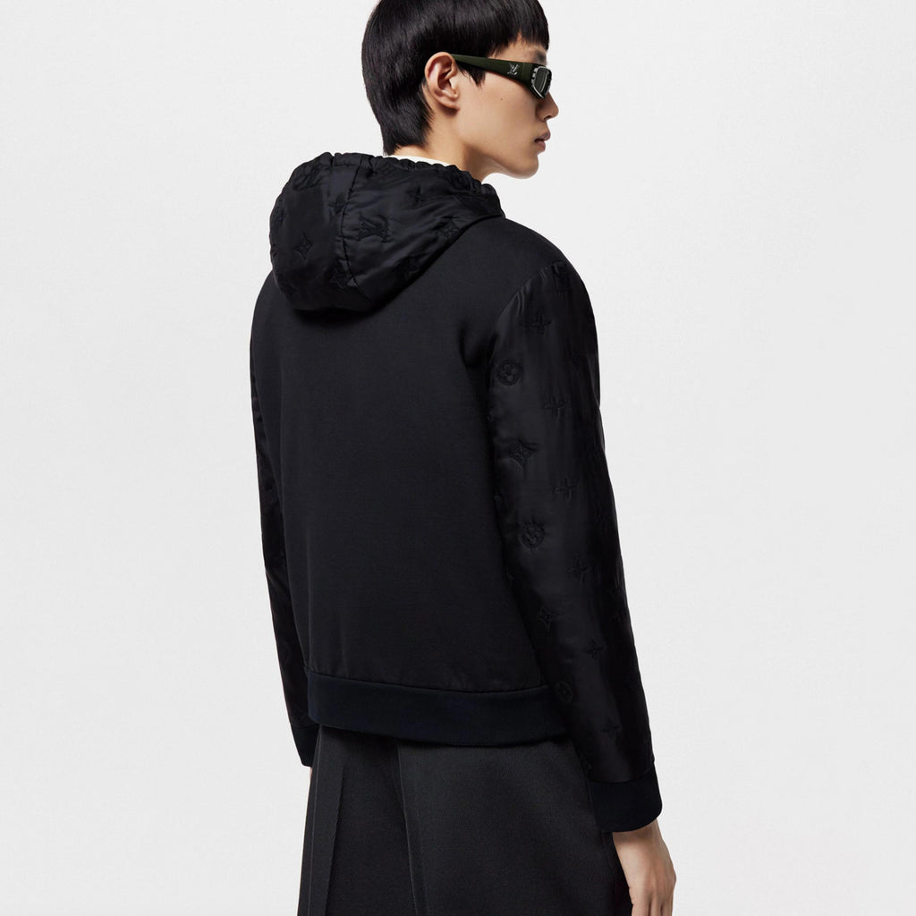 Louis Vuitton Men's Spring/Fall Fashion Casual Solid Color Hooded Zipper Long Sleeve Jacket #78761
