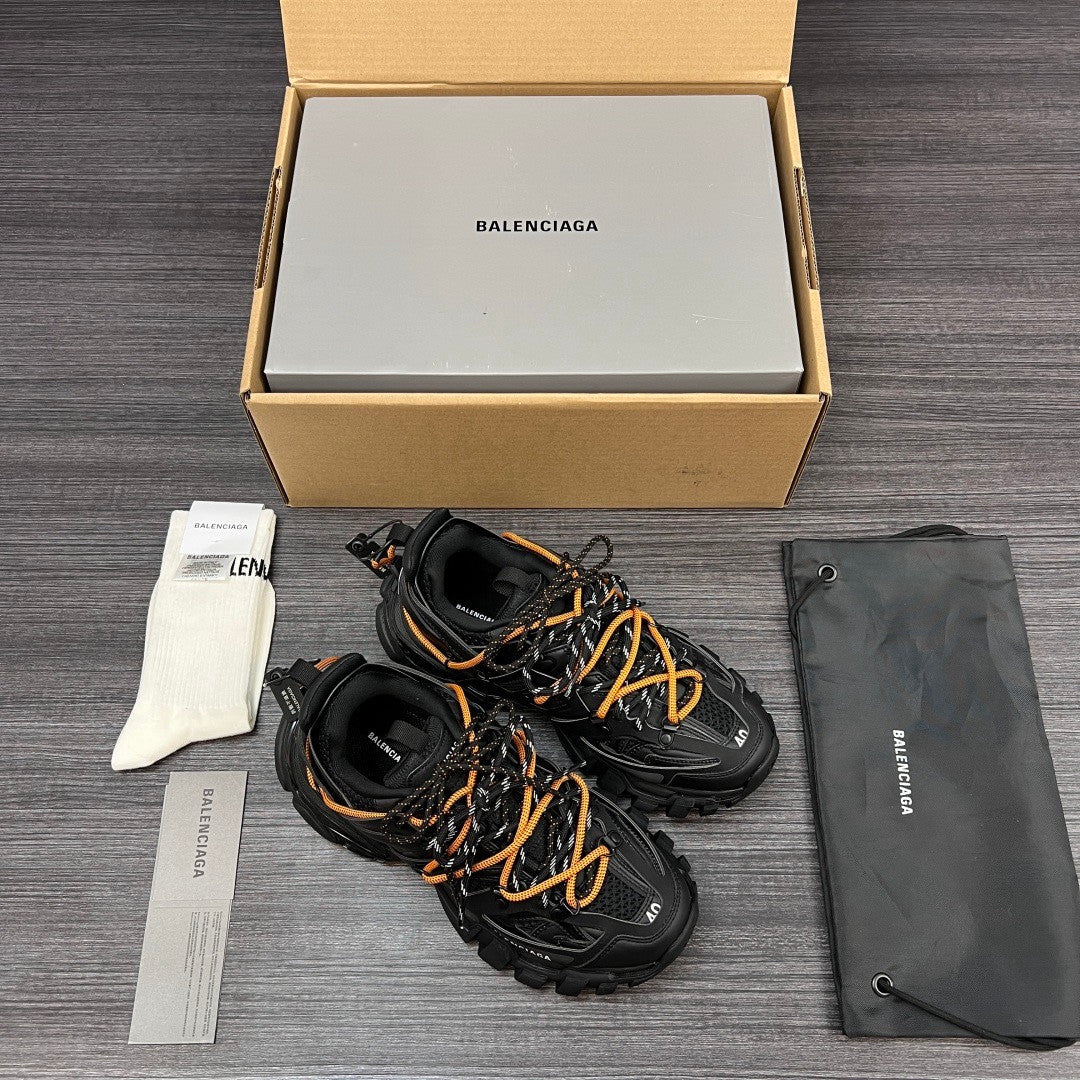 Balenciaga Men's and Women's Track Trail Laces Sneaker #334801