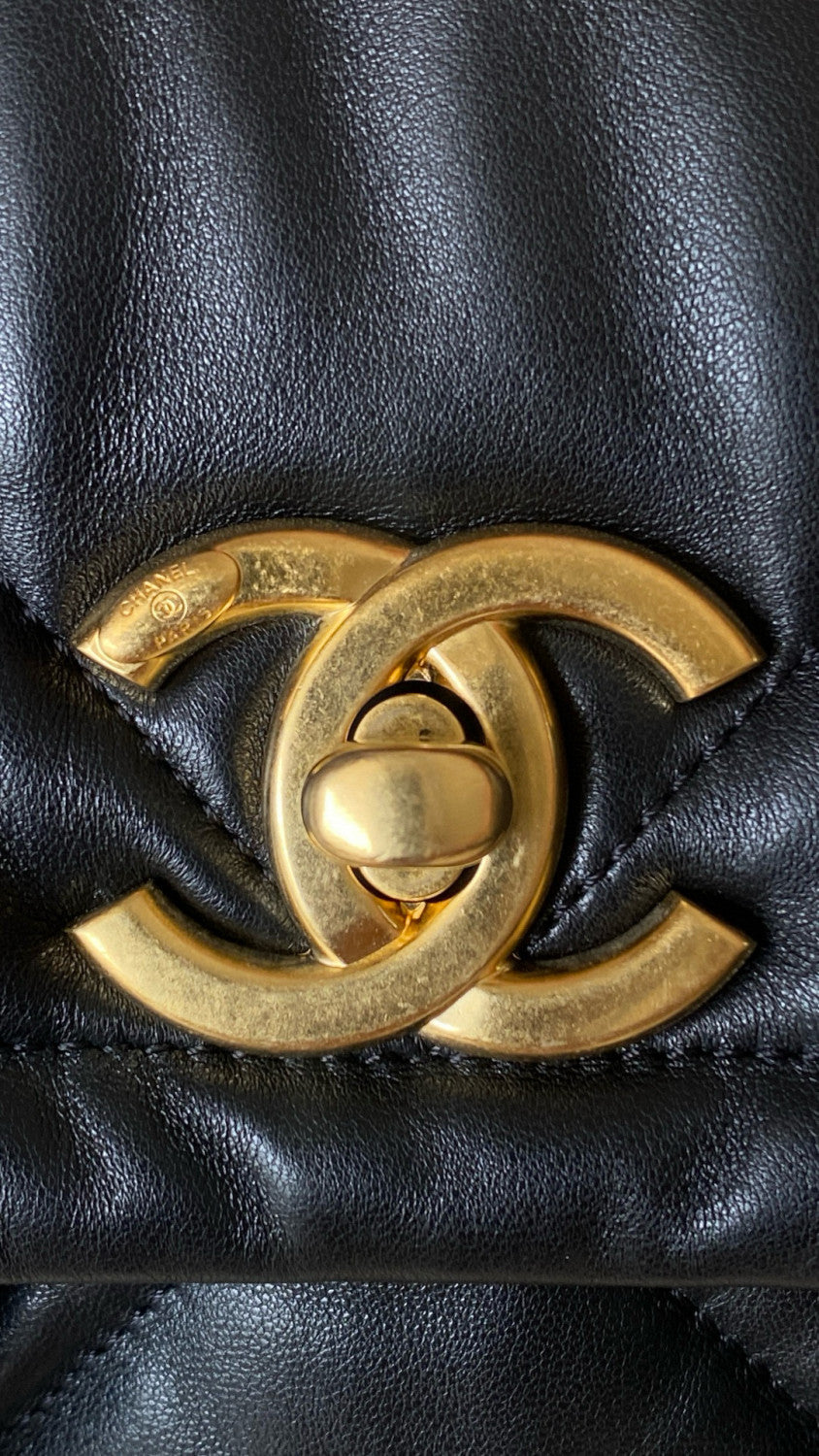 Chanel Women's Fashion Classic Solid Color Double Pocket Flap Bag Chain Shoulder Tote Bag Bags #79115