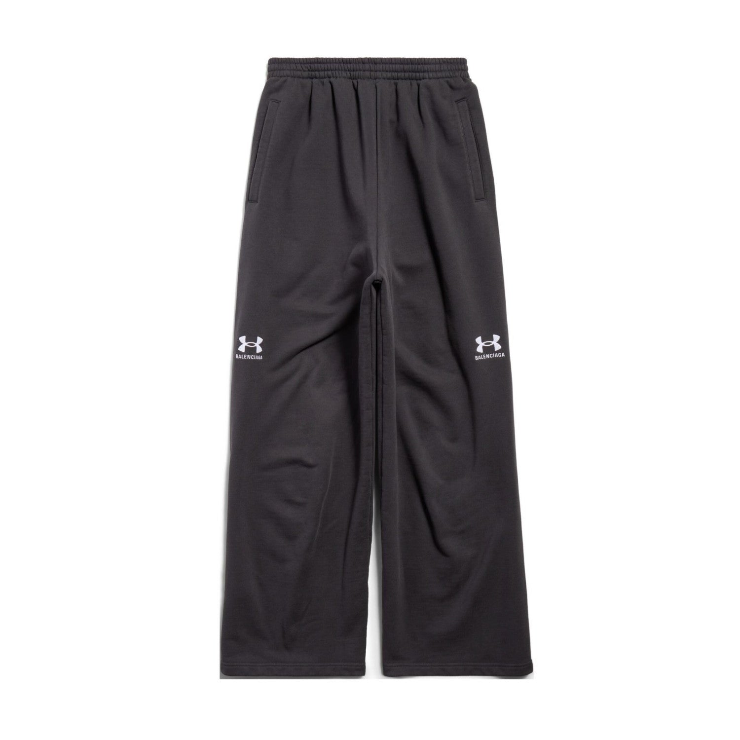 Balenciaga X Under Armour Men's and Women's Alphabet Printed Hooded Zipper Long Sleeve Sweatshirt Jacket Knit Sweatpants Pants Set Suit #72338