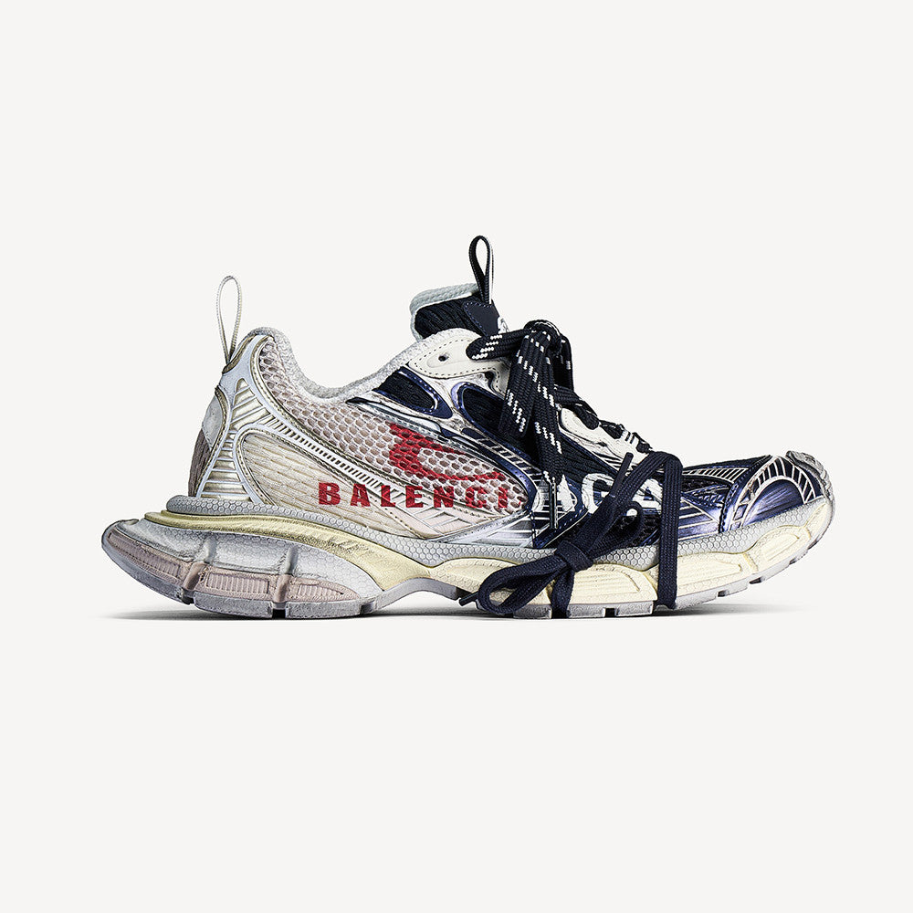 Balenciaga Men's 3xl Split Logo Sneaker #376545