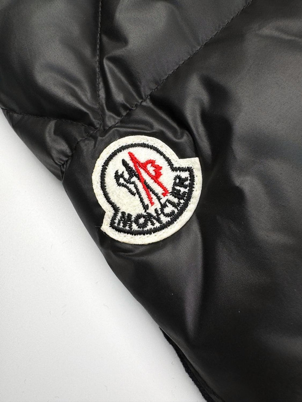 Moncler Men's Fall/Winter Batman Logo Adjustable Cuffs Hooded Single Breasted Long Sleeve Puffer Down Jacket #73741