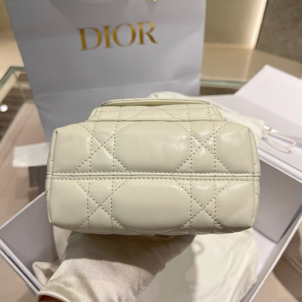 Dior Caro Women's Fashion Classic Solid Color Lambskin Cd Logo Mini Bucket Bag Shoulder Bag Crossbody Bag Bags S5250UNOZ_M030 #78351