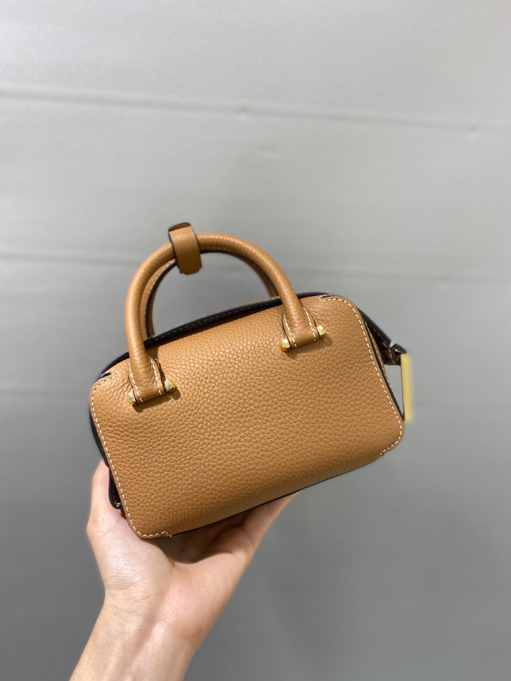 Delvaux Women's Solid Color Detachable Shoulder Strap Grained Calfskin Shoulder Handbag Bag Bags #76171