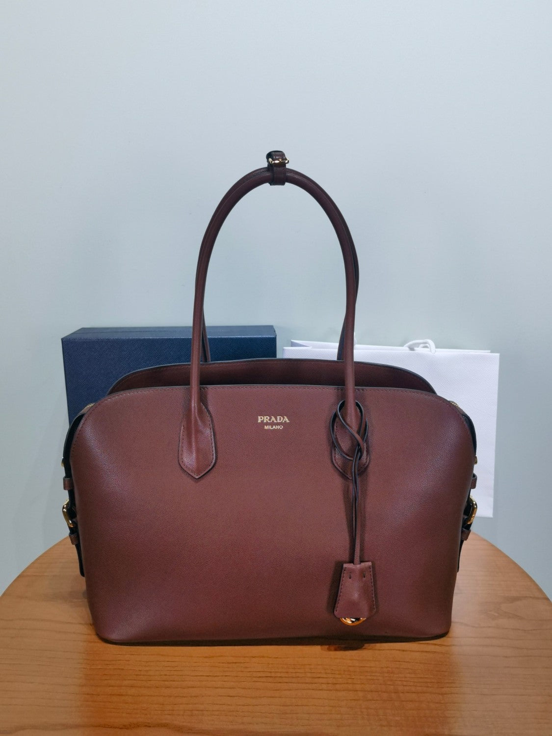 Prada Women's Spring/summer Brown Handbag Stylish Elegant And Classic Tote Bag Bags 1BG6002HFQVOOOF0LU3 #84322A