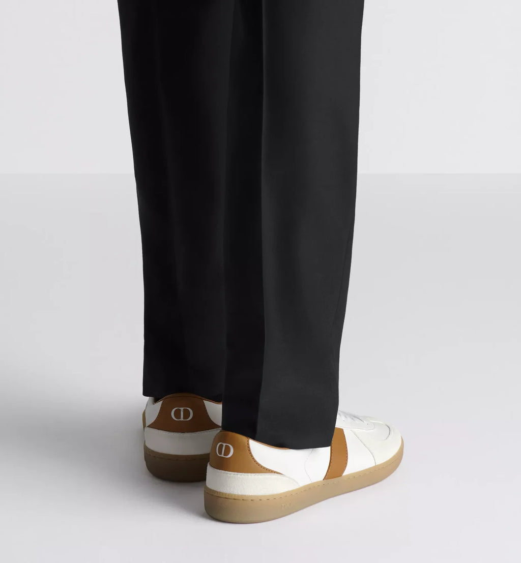 DIOR B01 Matchpoint Sneaker Black and White Smooth Calfskin with Gray Suede Calfskin #386986