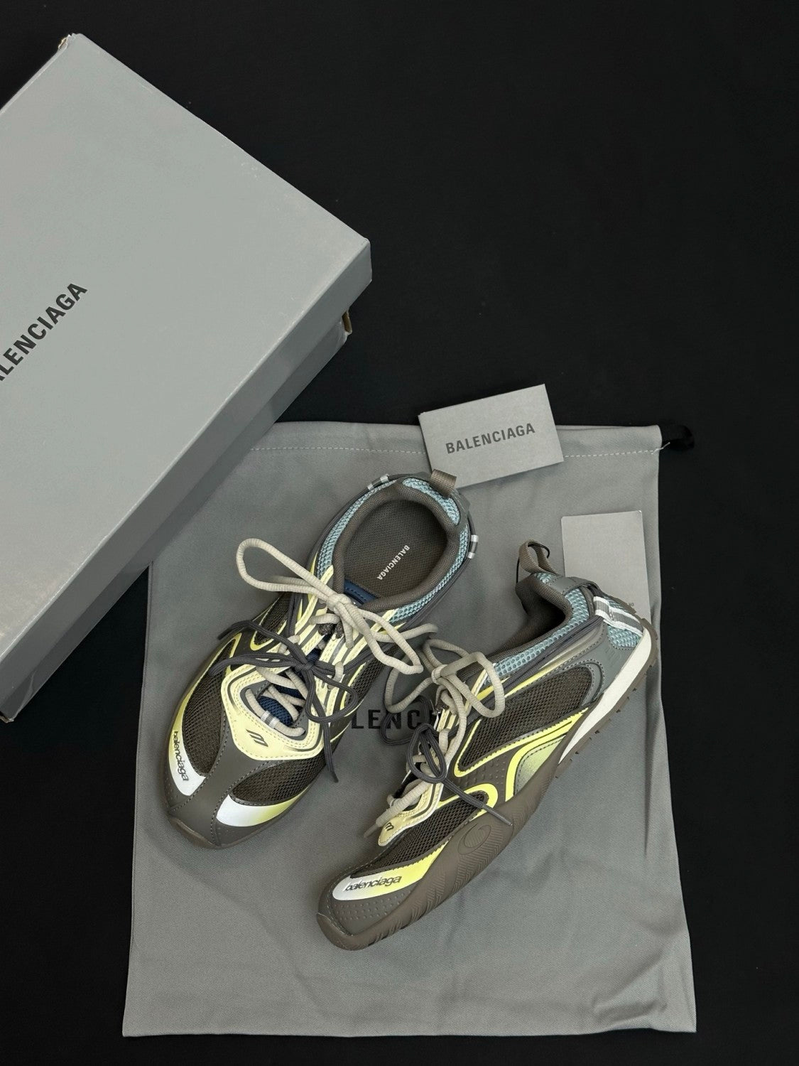 Balenciaga Radar Gradient Lines Sneaker #386998