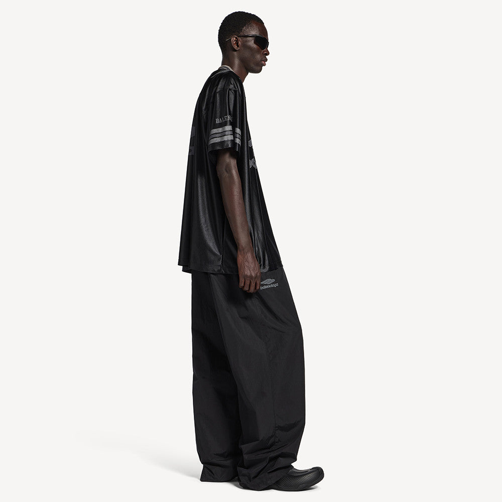 Balenciaga Men's 3b Football V-neck T-shirt Oversized #376175