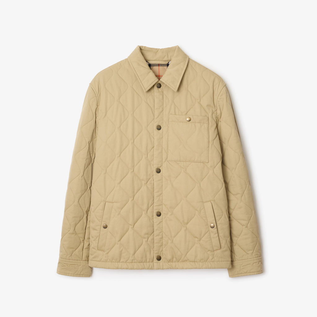 Burberry Men's Spring/Fall Fashion Casual Solid Color Collared Single Breasted Checkered Lined Long Sleeve Jacket #79367