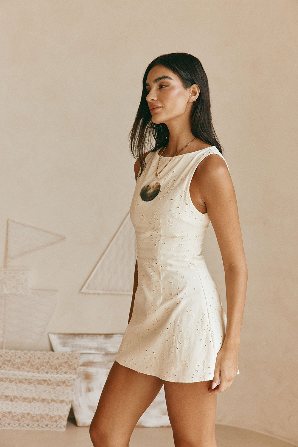 Solene Dress - Eyelet
