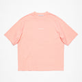 Acne Studios Men's Summer Solid Color Round Neck Pullover Loose Plain Knit Drop Shoulder Letter Short Sleeve T-Shirt #98369