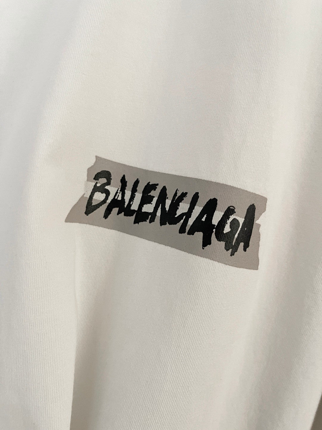 Balenciaga Masking Tape T-shirt Medium Fit #377368
