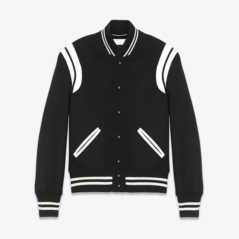 Saint Laurent Teddy Jacket In Wool Ngvp #691