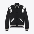 Saint Laurent Teddy Jacket In Wool Ngvp #691