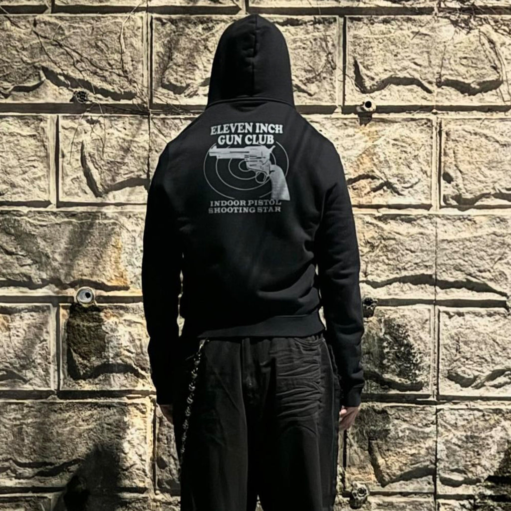 Vetements Men's Dark Style Pistol Print High Street Trend  Loose Pullover Hoodie Spring And Autumn Fashion Embroidered Letter Sweatshirt Ngvp #9982