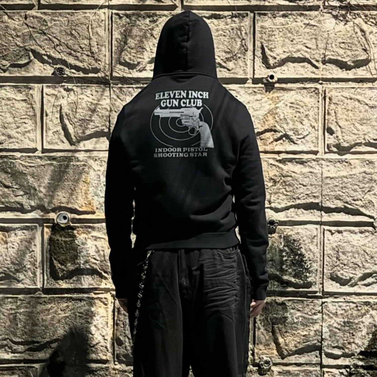 Vetements Men's Dark Style Pistol Print High Street Trend  Loose Pullover Hoodie Spring And Autumn Fashion Embroidered Letter Sweatshirt Ngvp #9982