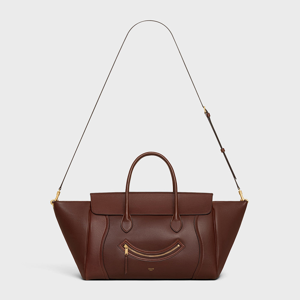 Celine Medium Smiling New Luggage in Supple Shiny Lambskin #334037
