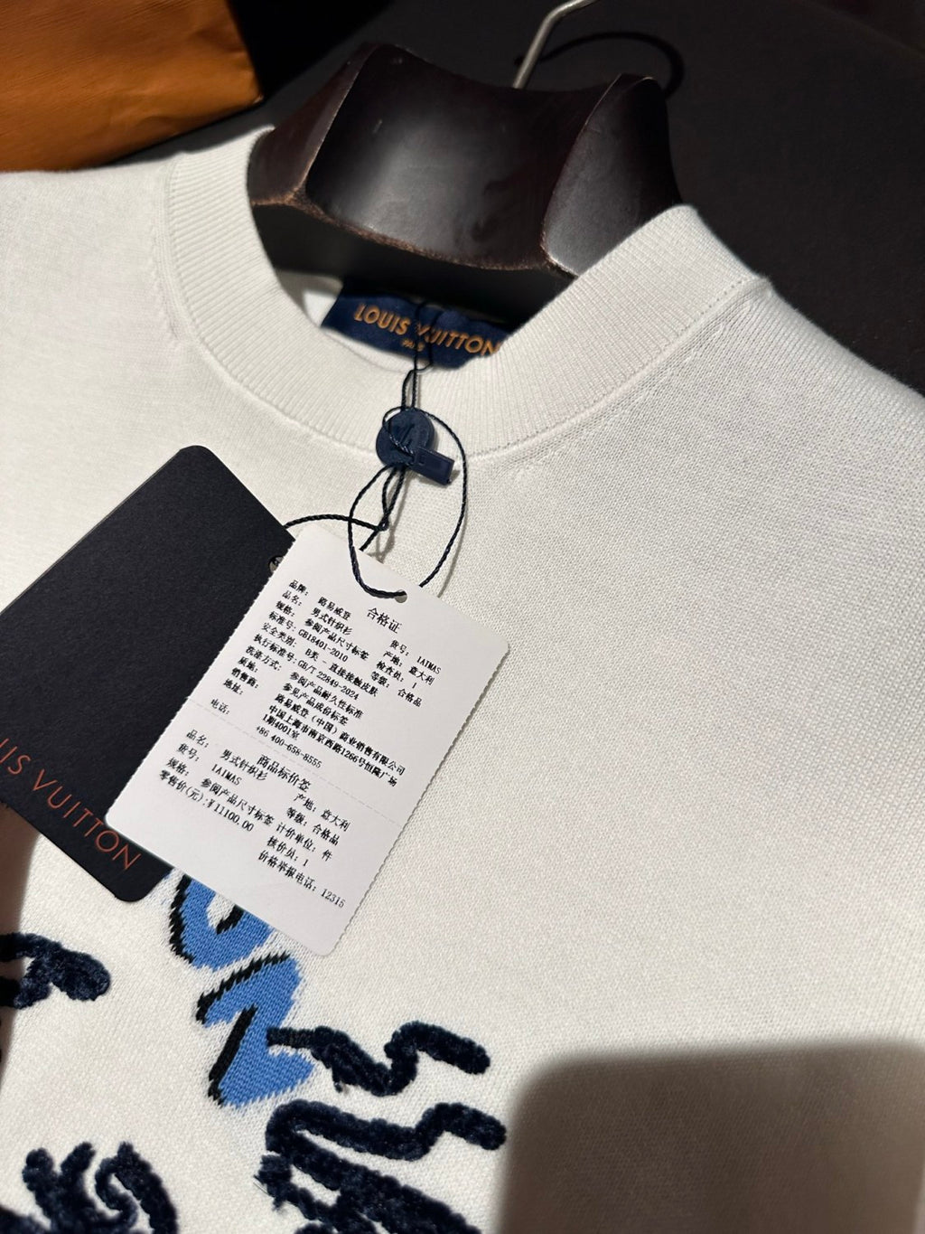 Louis Vuitton Men's And Women's Summer Solid Color Fashion Casual Letter Print Embroidered Short Sleeve Round Neck T-Shirt #78217