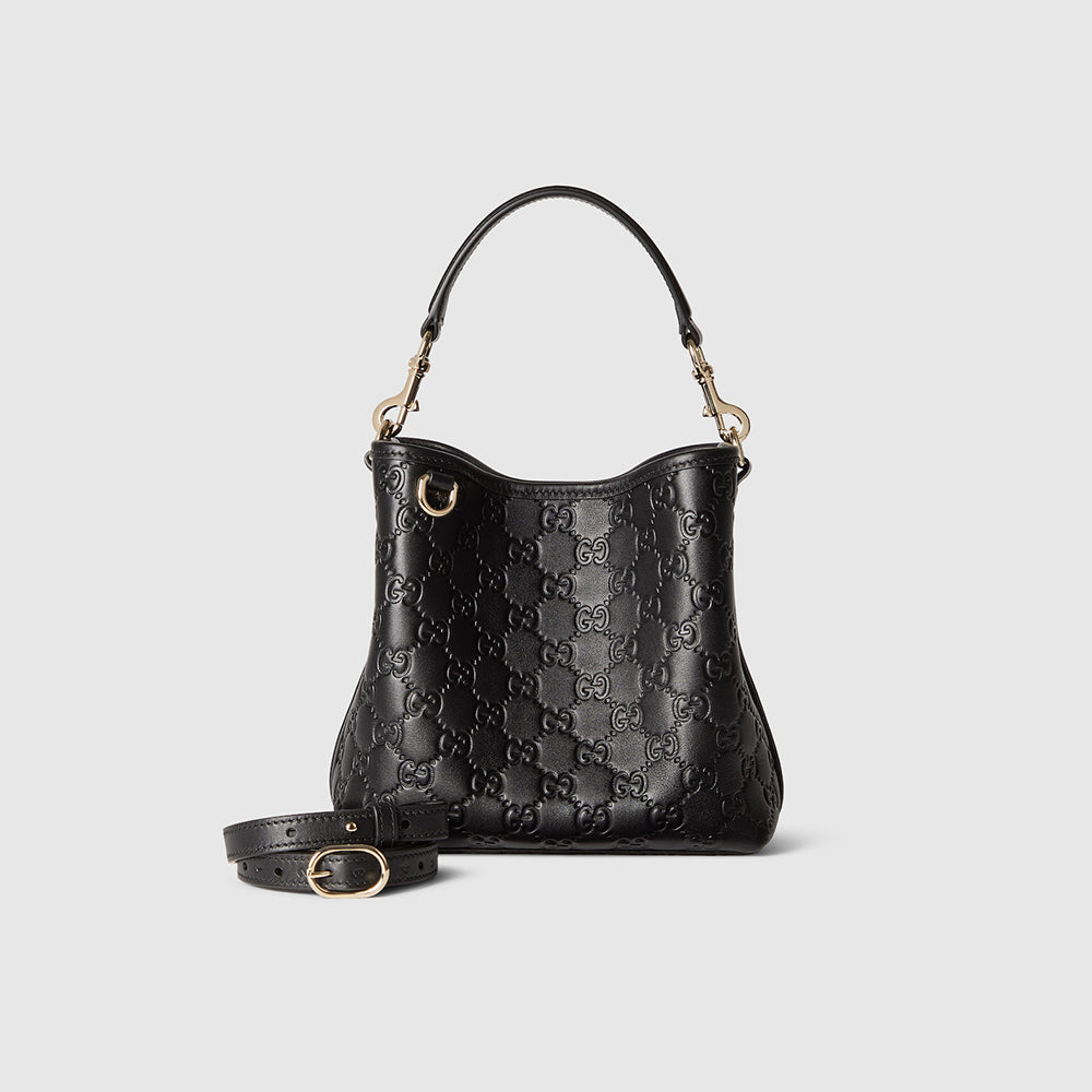 Gucci GG Emblem Small Bucket Bag #335481