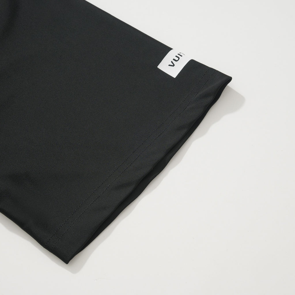 Louis Vuitton Men's Summer Black Letter Logo Round Neck Slim Short Sleeve T-Shirt #72838