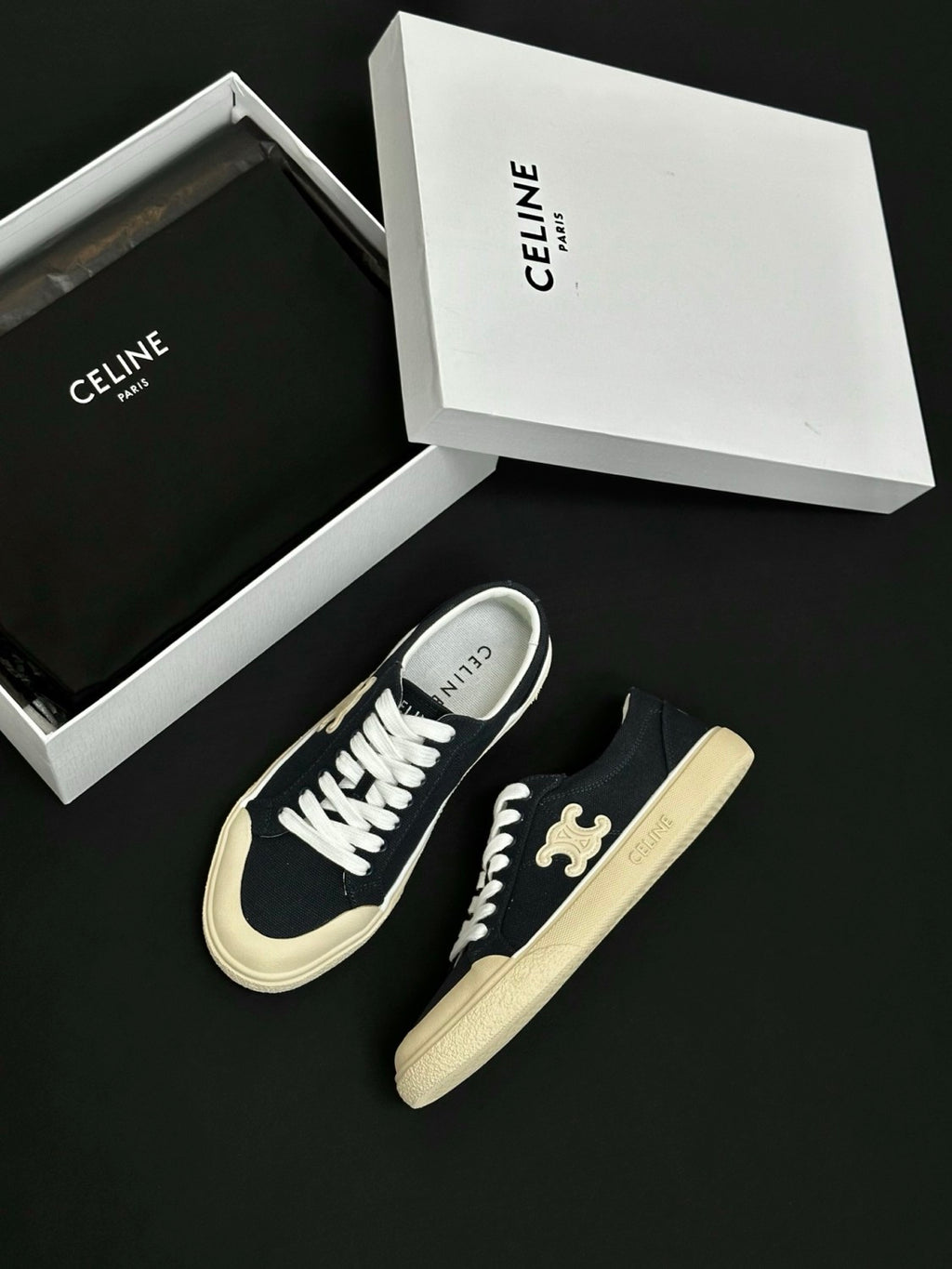 Celine Alan Sneaker in Canvas #381934