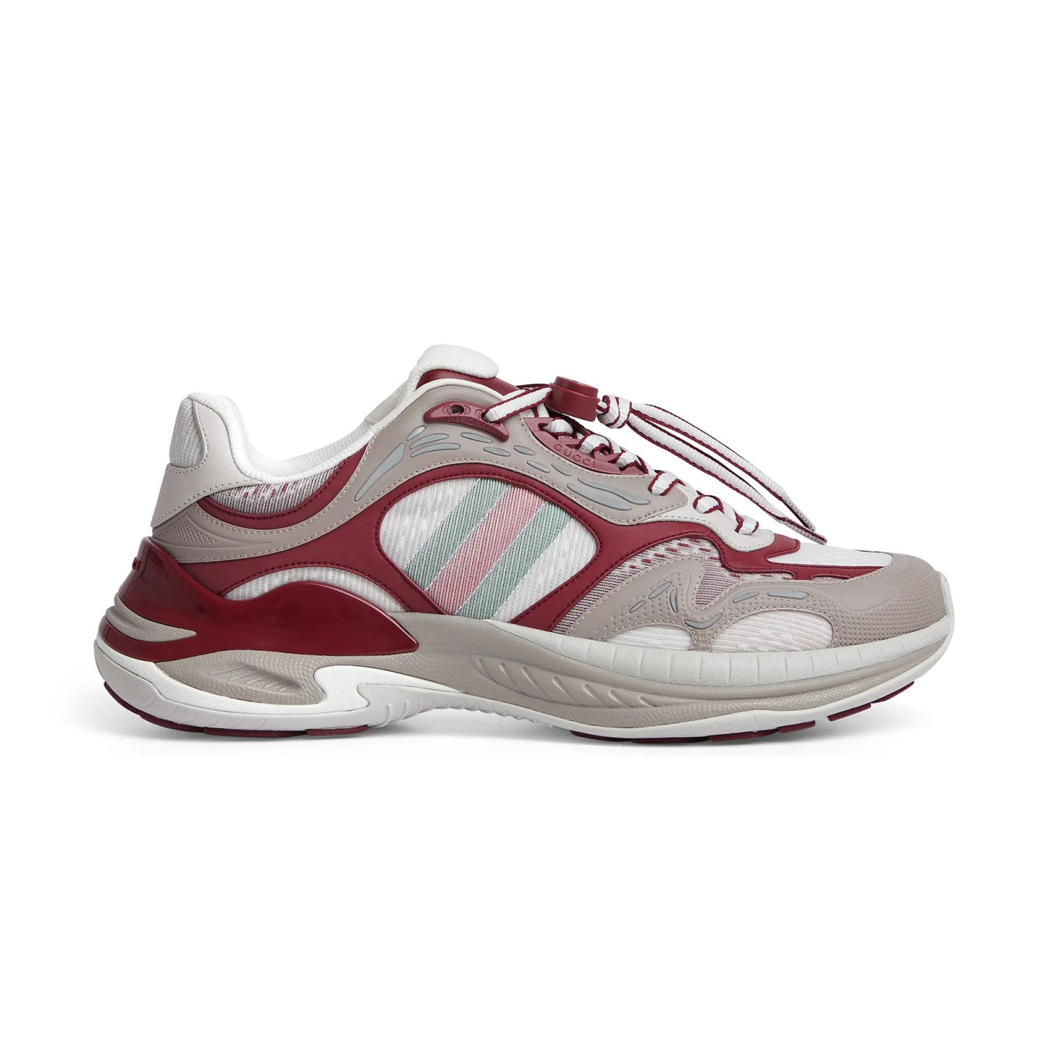 Gucci 2.0 Men's and Women's Mesh Leather Round Toe Drawstring Low Top Sneakers Shoes #77124