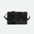 Bottega Veneta Cassette Men's and Women's Solid Color Leather Woven Shoulder Crossbody Bag Bags #75755