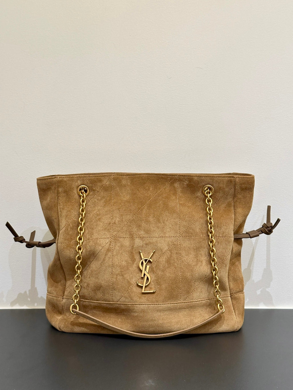 Small Jamie Shopping Lambskin Bordeaux Saint Laurent #334473