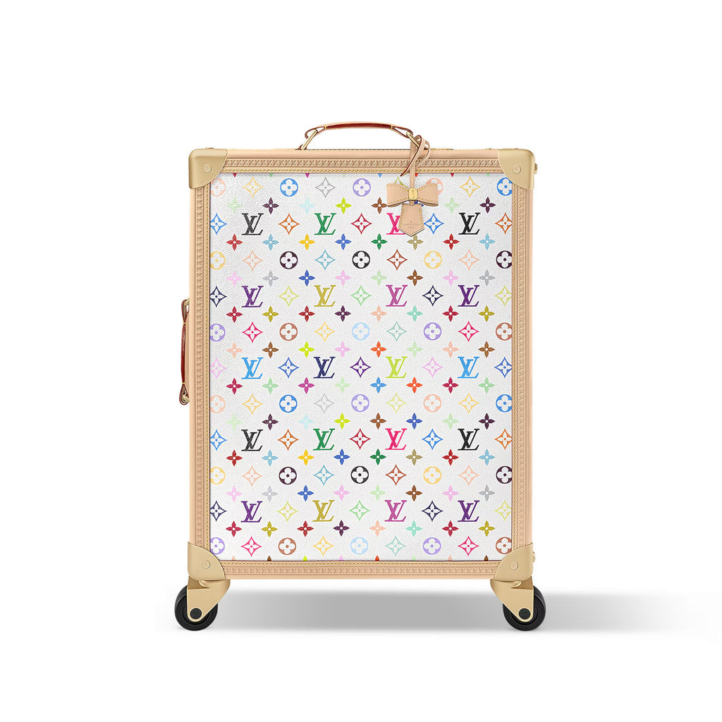 Louis Vuitton Rolling Trunk Men's and Women's Alphabet Logo Printed Solid Color Leather Trolley Case Luggage Bag Bags #76154