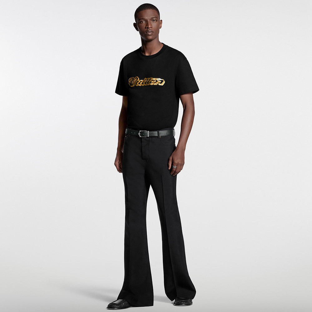 Louis Vuitton Embellished Signature T-Shirt #376204