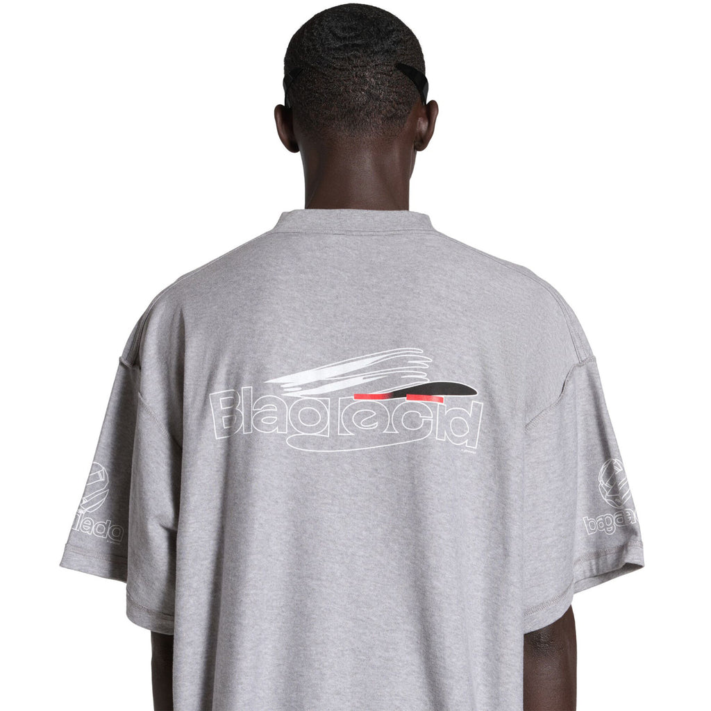 Balenciaga Men's Summer Solid Color AI GENERATED Crew Neck Cotton Loose Short Sleeve T-Shirt Ngvp #7952