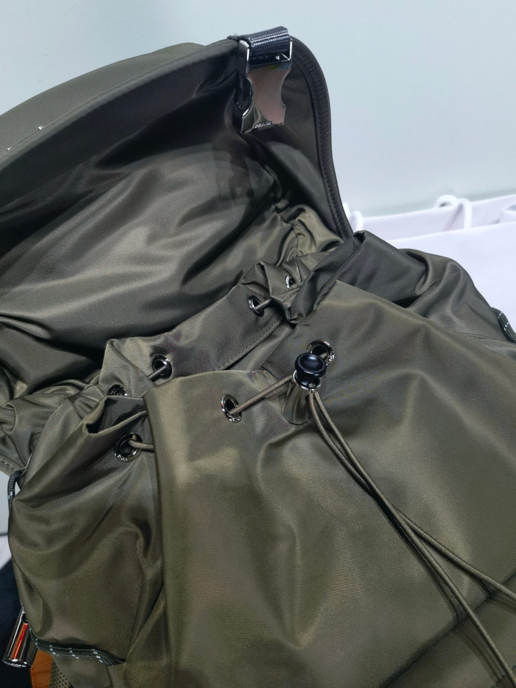 Prada Speedrock Re-Nylon Shell Backpack #336878