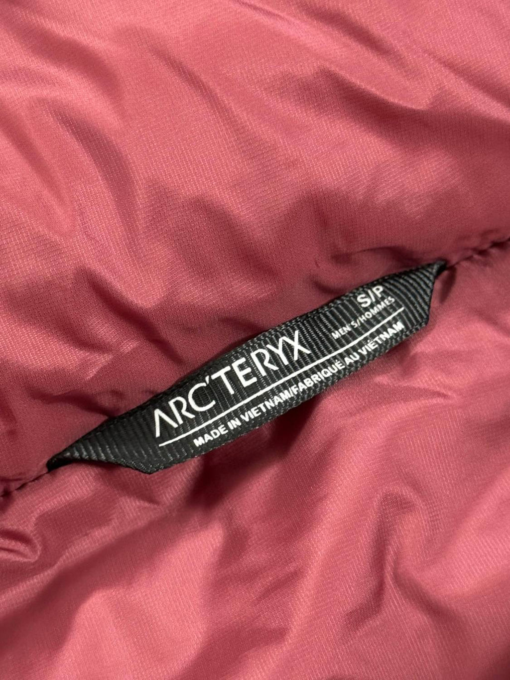 Arcteryx Men's And Women's Fall And Winter Splicing Logo Hard Shell Hooded Zipper Down Long Sleeved Jacket #73883