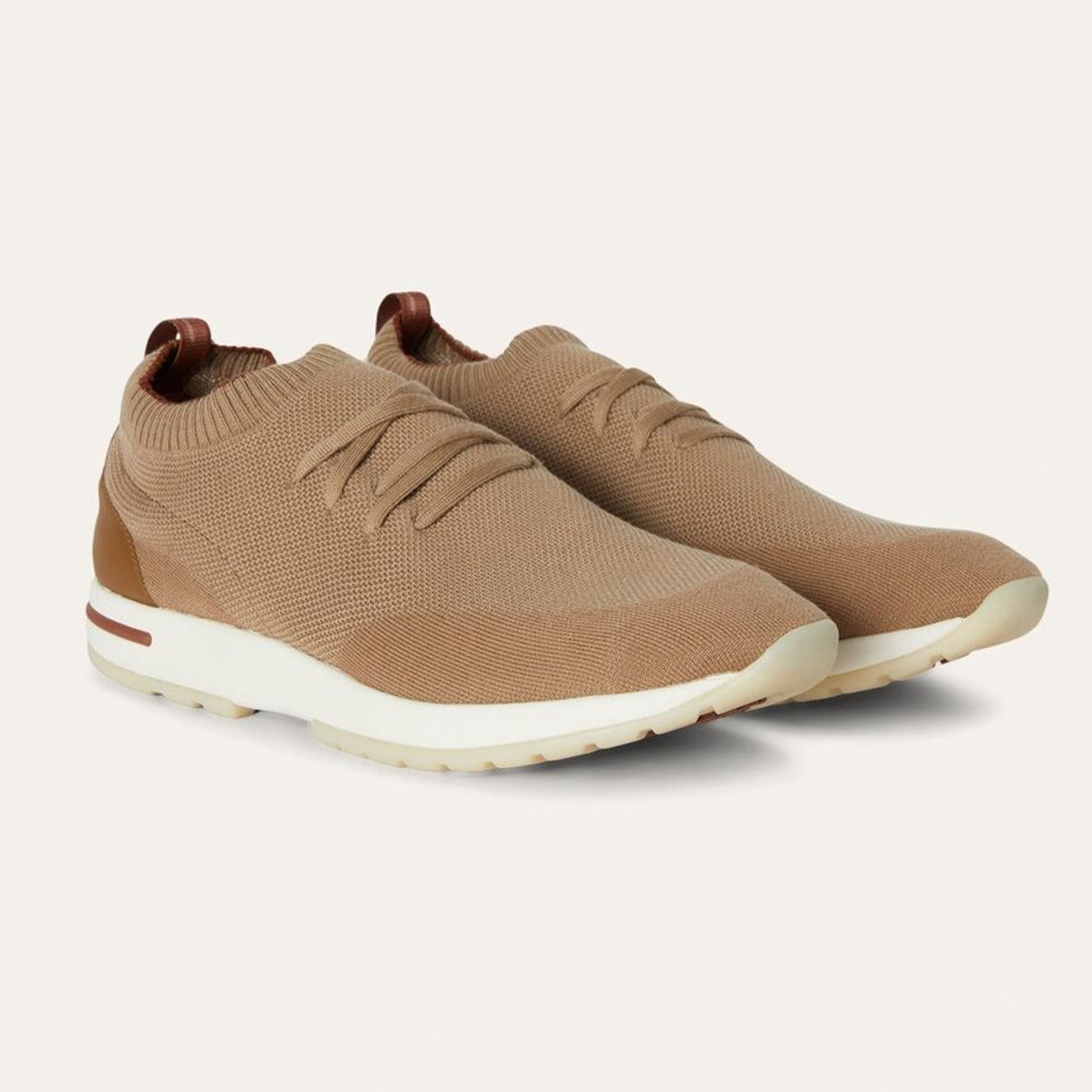 Loro Piana 360 Lp Flexy Walk Men's Autumn/winter Sports Shoes Two-tone Fashion Luxury Knit Comfortable Casual Footwear Ngvp #2435