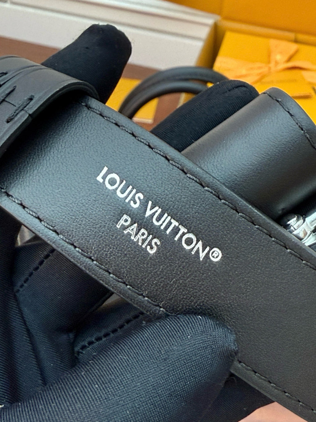 Louis Vuitton BIKER Women's Fashion Casual Metal Logo Badge Leather Adjustable Shoulder Strap Handbag Tote Bag Shoulder Bag Bags M26563 #78348