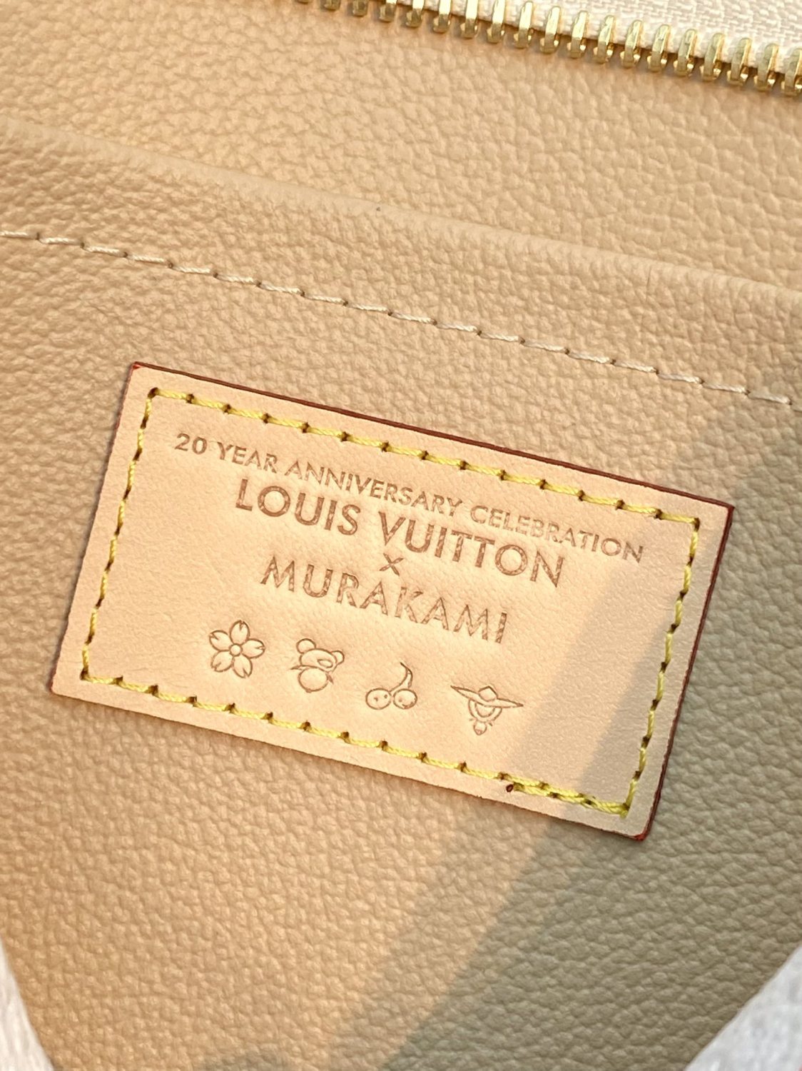 Louis Vuitton LV x TM Women's Colorful Logo Print Zipper Closure Coated Canvas Clutch Bag Bags #75164