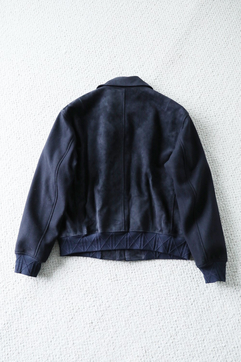 Dior Men's Suede Zip Lapel Jacket #96656