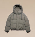 Ami Men's Autumn And Winter Solid Color Loose Zippered Drawstring Hooded Casual Alexandre Mattiussi Down Jacket #98311